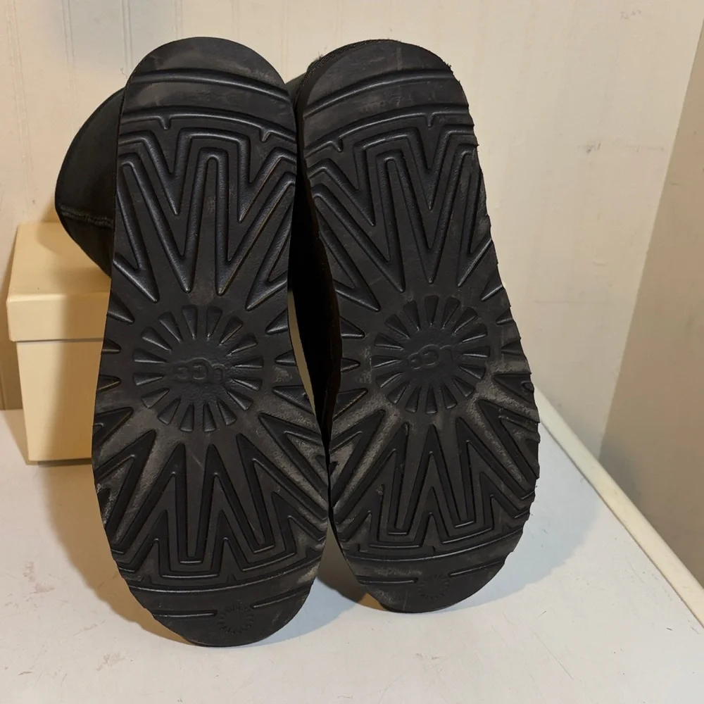 UGG Classic Black Ankle Booties - Picture 6 of 6